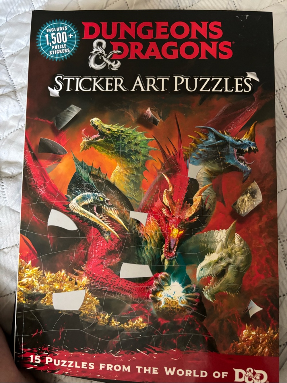 Dungeons & Dragons Sticker Art Puzzles